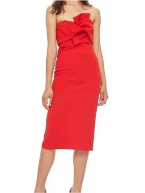 TopShop Bow Twist Dress